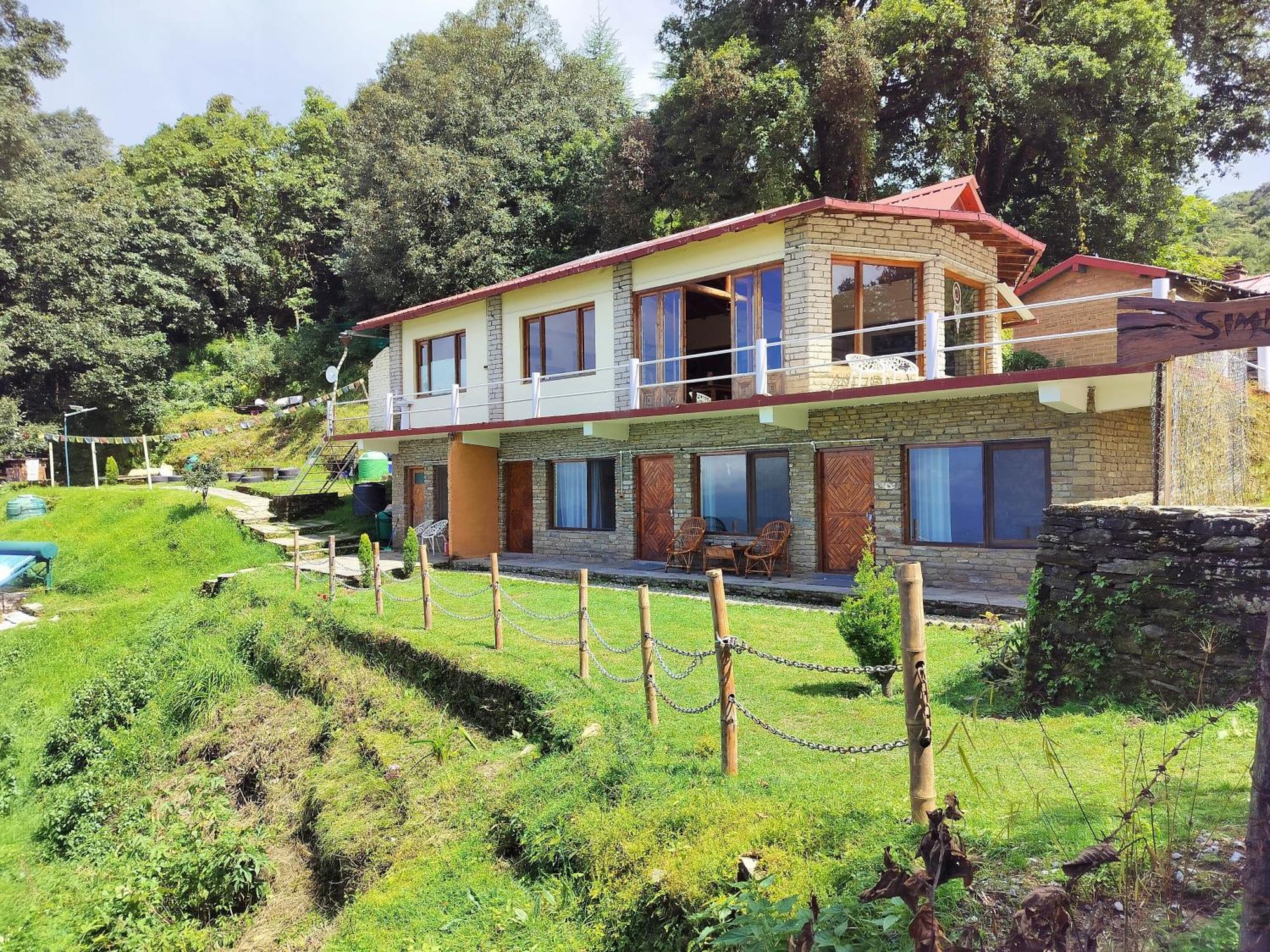 Simba Jungle Lodge, Binsar Wildlife Sanctuary エクステリア 写真